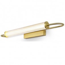 Φωτιστικό Μπάνιου 60cm LED 12W 230V 850lm 3000K Θερμό Φως Χρυσαφί Ματ 17-00333-9